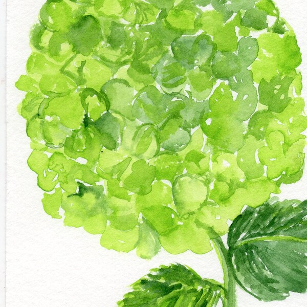 Lime Green Painting Etsy