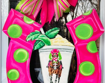 Derby Mint Julep in a Horseshoe