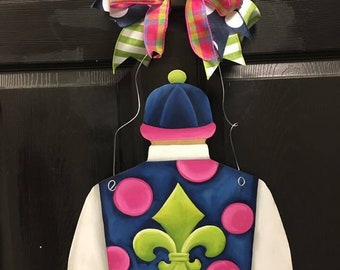 Derby Jockey Silk “Di algo agradable”