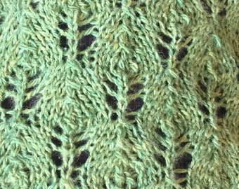 Pattern - Mad Angel Designs Deer Isle Lace Scarf - PDF