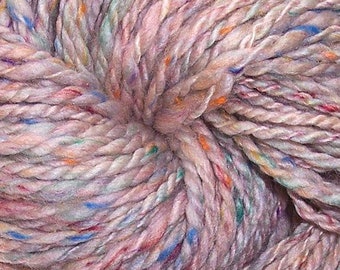 Hand Spun Heavy Worsted Weight Yarn - Tutti Frutti - 2 skeins available - different yardages for each