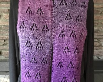 Pattern - Mad Angel Designs Faerie Lace Scarf - PATTERN ONLY  - PDF