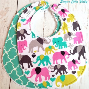 elephant baby bibs