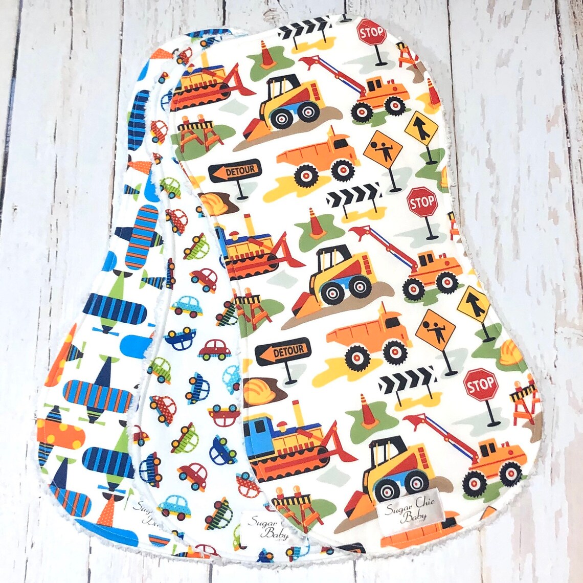 Burp Cloths Boy Burp Cloths Super Absorbent Triple Layer Etsy