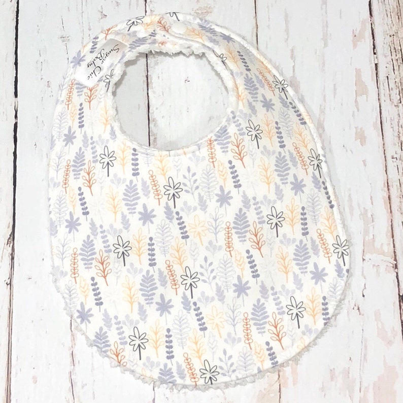 Woodland Animals Baby Boy Bibs Set of 3 Triple Layer Etsy