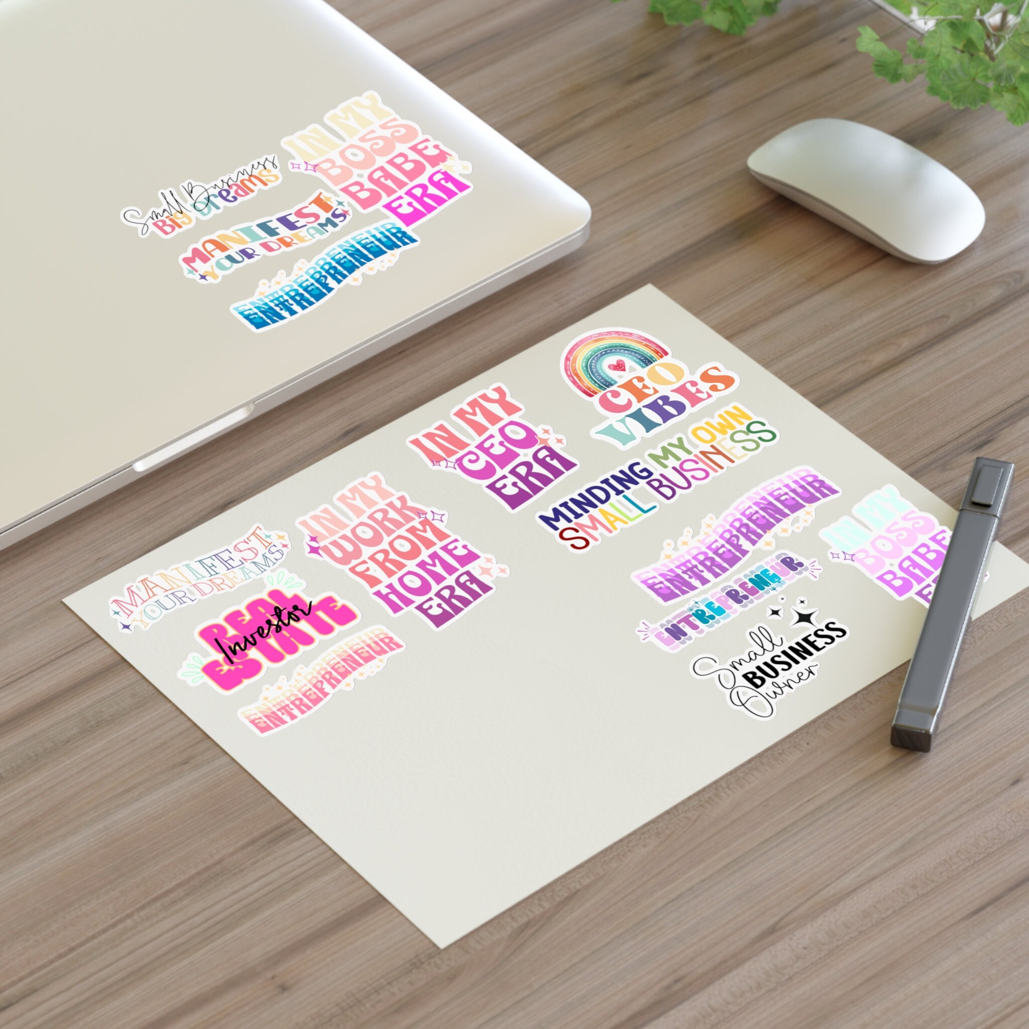 Process Owner Sticker Entrepreneur Collection Stickers for Small Business Owner Work From ...