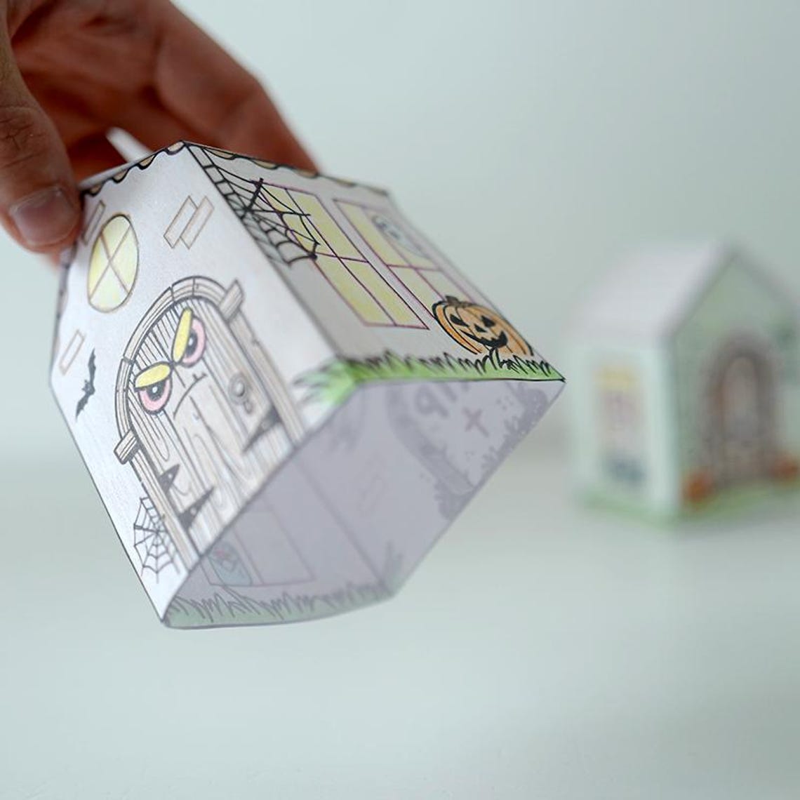 Halloween Printable | Halloween Crafts | Haunted House Paper Activities ...