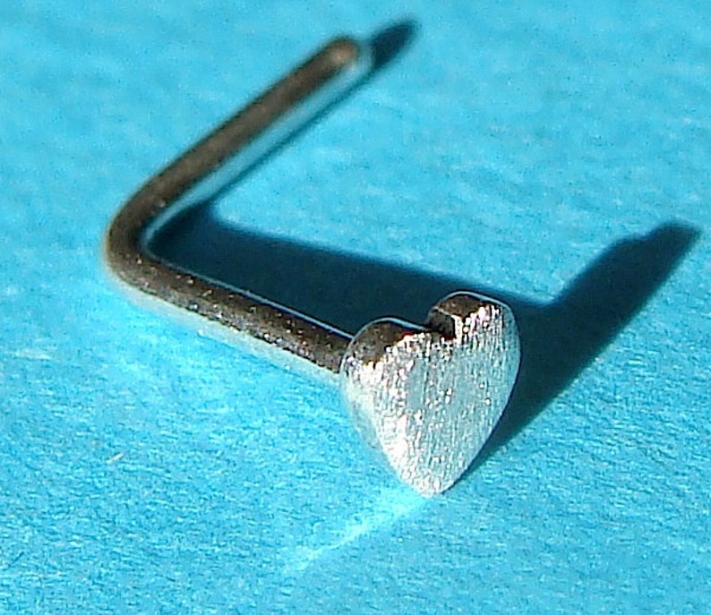 18 gauge double nose ring
