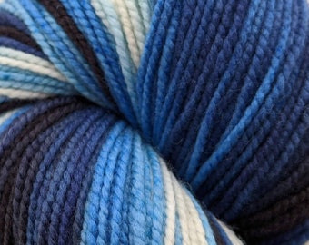 Celestial Sky American Superwash Merino Wool Sock Yarn - 4oz (114 grams)