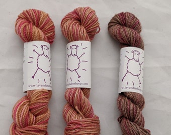 Peach Blossom Mini Yarn Skeins - 50 yards