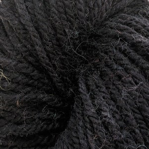 Sale! Raven Storm American Targhee Woolly Worsted - 2oz (56 grams) - with Free Hat Pattern