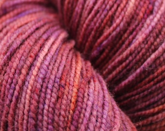 Damson American Superwash Merino Wool Sock Yarn - 4oz (114 grams)