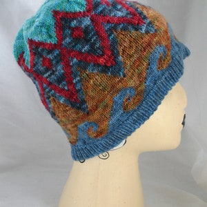 Epic Saga Hat Knitting Pattern in .pdf