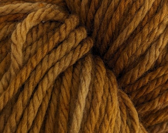 Toffee Superwash Merino Bulky Yarn - 8oz (228 grams)