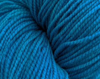 Peacock American Superwash Merino Wool Sock Yarn - 4oz (114 grams)