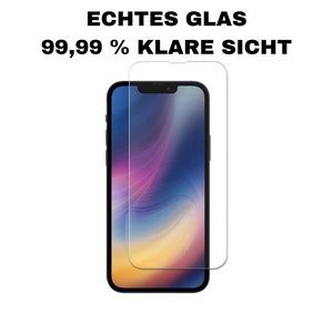 3x Schutzglas Für iPhone 15 14 13 12 11 Xs Xr Pro Max Echt Glas Schutzfolie Panzerglas Bild 3