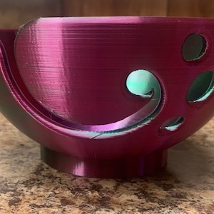 Enkel garnskål (detta är inte en fysisk vara) 3D-utskriftsfil.