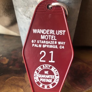 Wanderlust Motel Key Fob