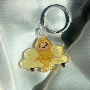 Relaxation Keychain - Living on the Butter Side Lifestyle | Sloth Inspired |For Women| Mother’s Day Gift | Sloth Stationery | Gift for her