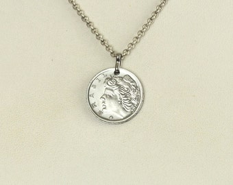 Brazil Coin Necklace 1969 - Coin Layer Necklace - Effigy Coin Necklace