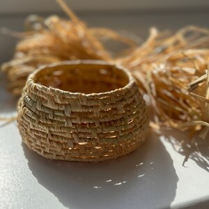 Tiny Hand-Woven Basket image 4