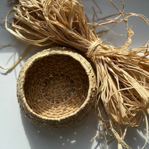 Tiny Hand-Woven Basket image 3