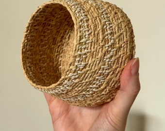 Tiny Hand-Woven Basket