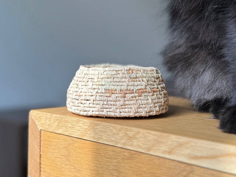 Tiny Hand-Woven Basket image 1