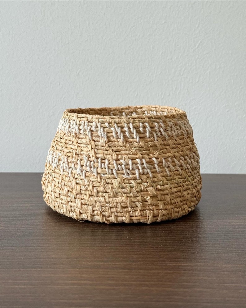 Tiny Hand-Woven Basket image 3