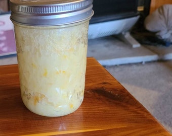 Orange sugar scrub