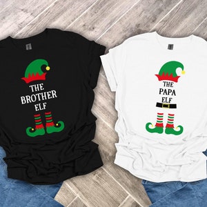 Custom The Elf Shirt, Custom Elf Shirt, Christmas Family Matching, Funny Christmas Shirt, Christmas Elf Shirts, Christmas Family Matching