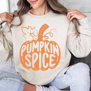 Painted Pumpkin, Pumpkin Long Sleeve Shirt, Thanksgiving Tee, Cute Fall Shirt, Fall T, Pumpkin Silhouette, pumpkin spice tee