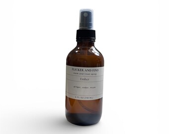 Ember Room and Linen Spray | Plant-Based & Non-Toxic | Relaxing Home Scent