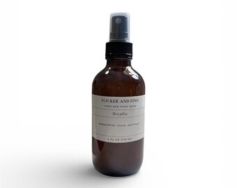 Breathe Room and Linen Spray | Plant-Based & Non-Toxic | Relaxing Home Scent