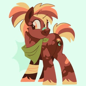 Palette de couleurs NUMÉRIQUES MLP Pony OC Commission Fullbody