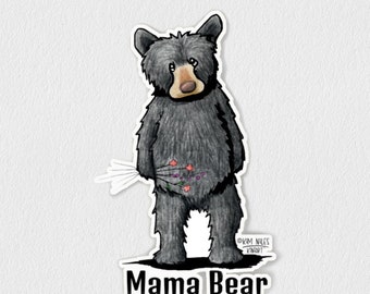 Mama Bear Sticker for Mothers Day