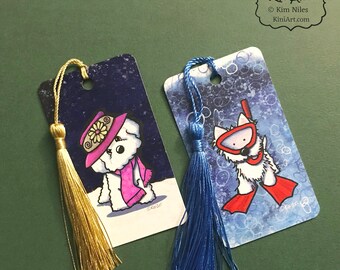 KiniArt Dog Breed Art Bookmark