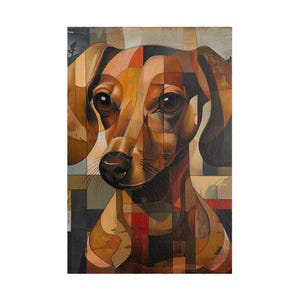 Dachshund Dog Puzzle (110, 252, 520, 1014-piece), Dog, Dog lovers, Unique Jigsaw, Family, Puzzle for Adults, Tile Art