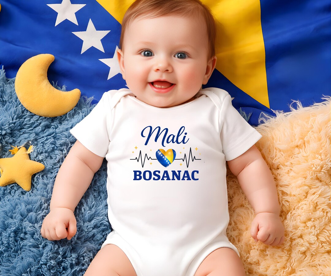 Mali Bosanac or Bosanka Bosnian Baby Onesie or Toddler Shirt, Bosnian ...