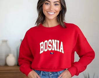 Moletom da Bósnia: Camisa artesanal da herança bósnia