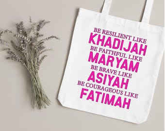 Islamic Tote Bag: Empowering Muslim Women - Eid Ramadan Gift