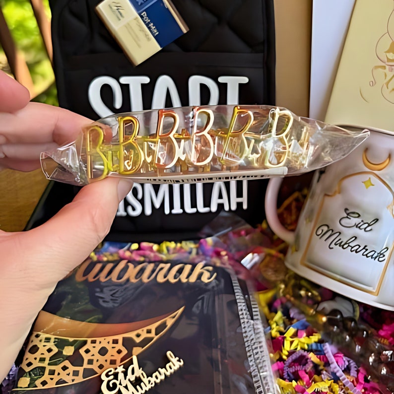 Eid Gift Box for Herislamicinspired Mug Set and Surprises Eid Mubarak