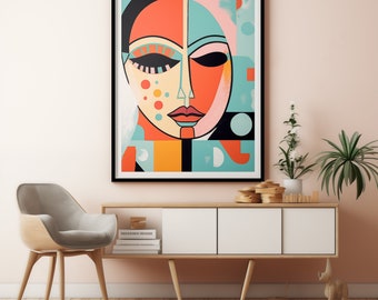 Set of 2 Pieces Matisse poster Wall Art, Abstract , Bedroom Wall Art, Living room Art, Dining Room Art, Minimalis, Printable Wall Art