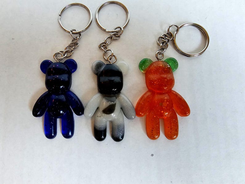Swiftie Inspired Resin Bear Keychains/Bag charms SET of 12! image 4