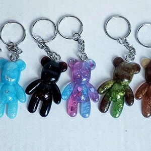 Swiftie Inspired Resin Bear Keychains/Bag charms SET of 12! image 1