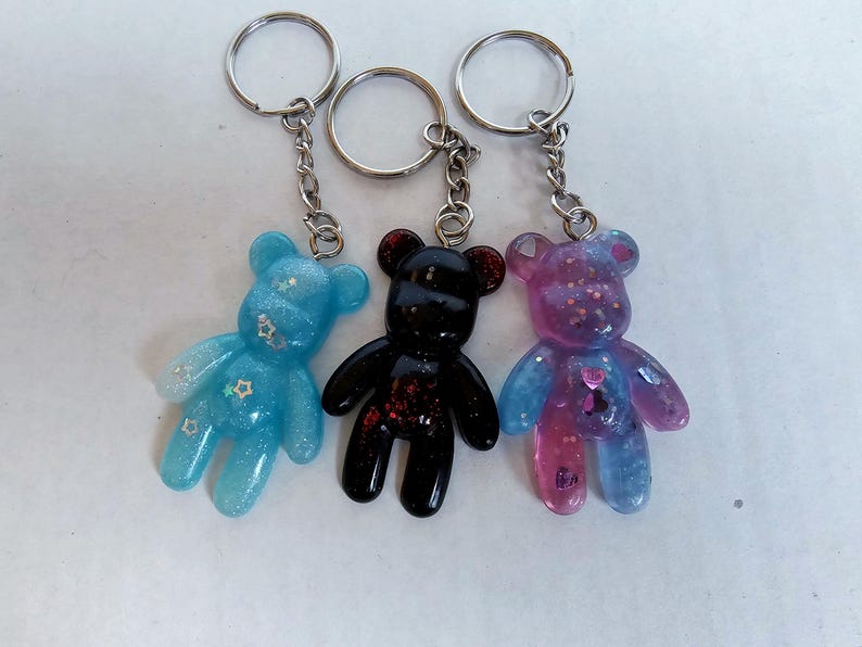 Swiftie Inspired Resin Bear Keychains/Bag charms SET of 12! image 7