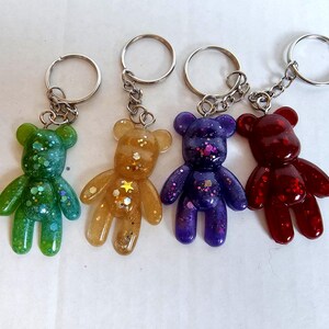 Swiftie Inspired Resin Bear Keychains/Bag charms SET of 12! image 3