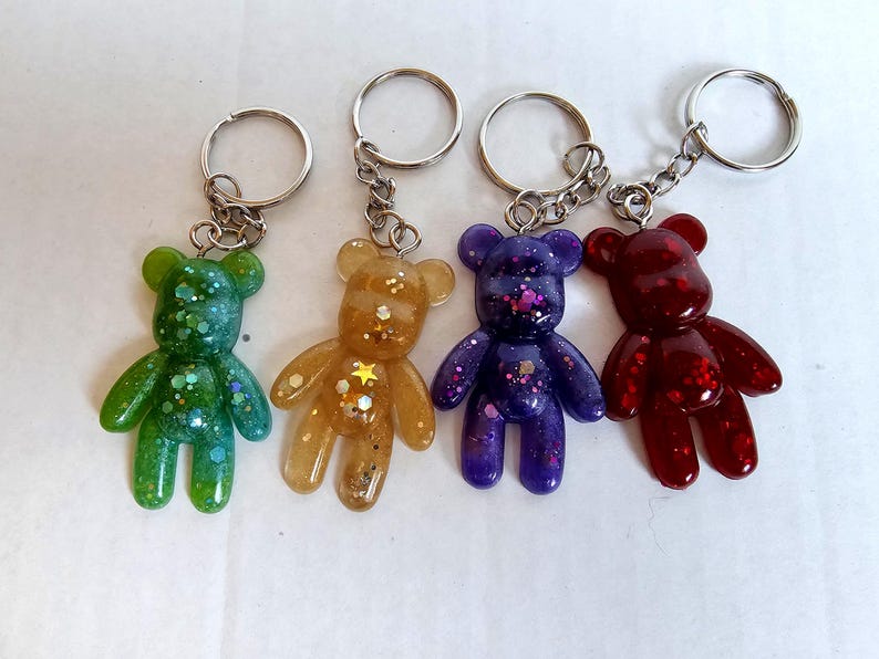 Swiftie Inspired Resin Bear Keychains/Bag charms SET of 12! image 3