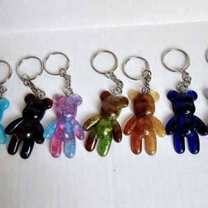 Swiftie Inspired Resin Bear Keychains/Bag charms SET of 12! image 2