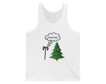 I'd Hit That Unisex Jersey Tank